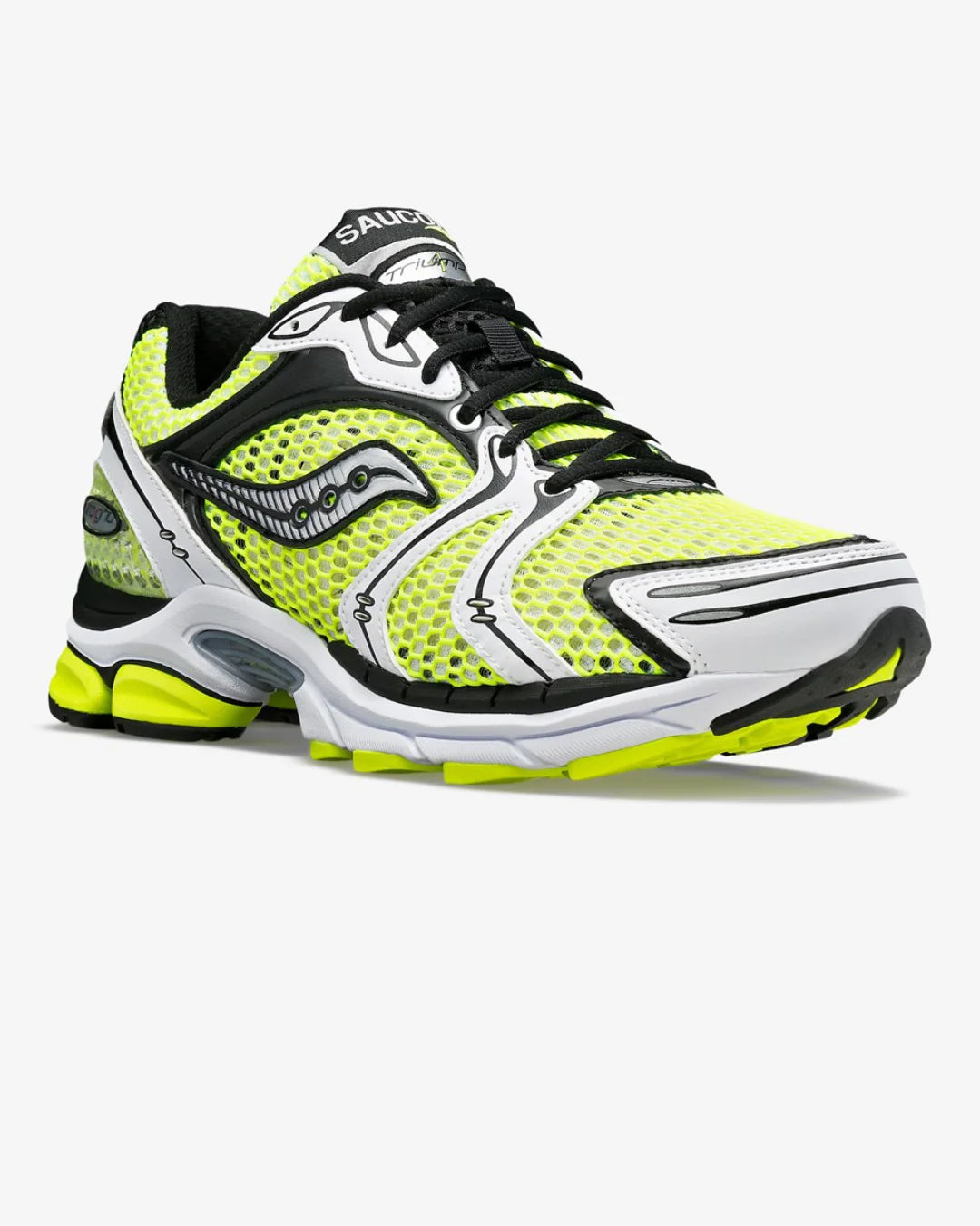 SAUCONY PROGRID TRIUMPH 4 - JAUNE/NOIR/BLANC